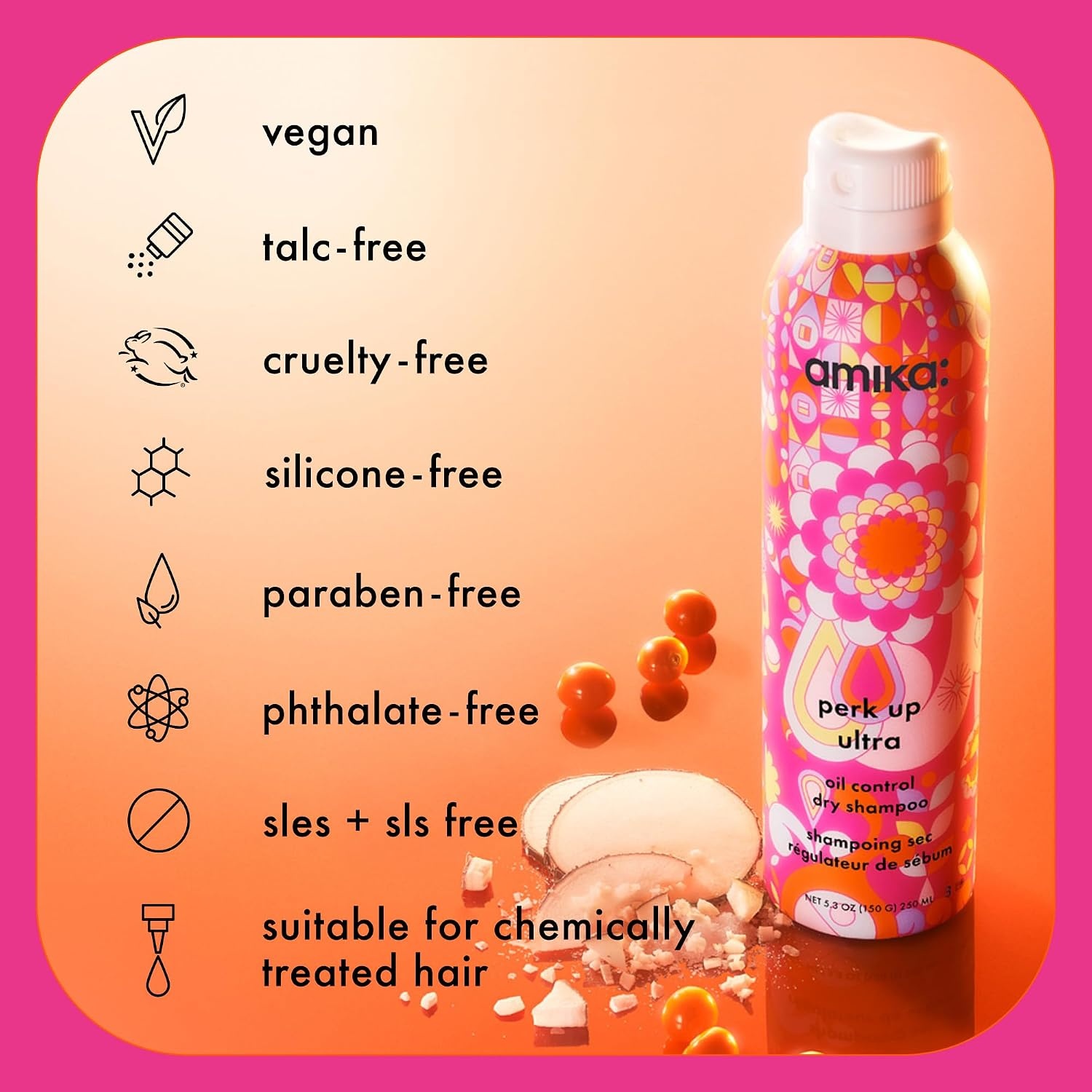 image:imageAmika Perk Up Ultra Oil Control Dry Shampoo95 Ounce