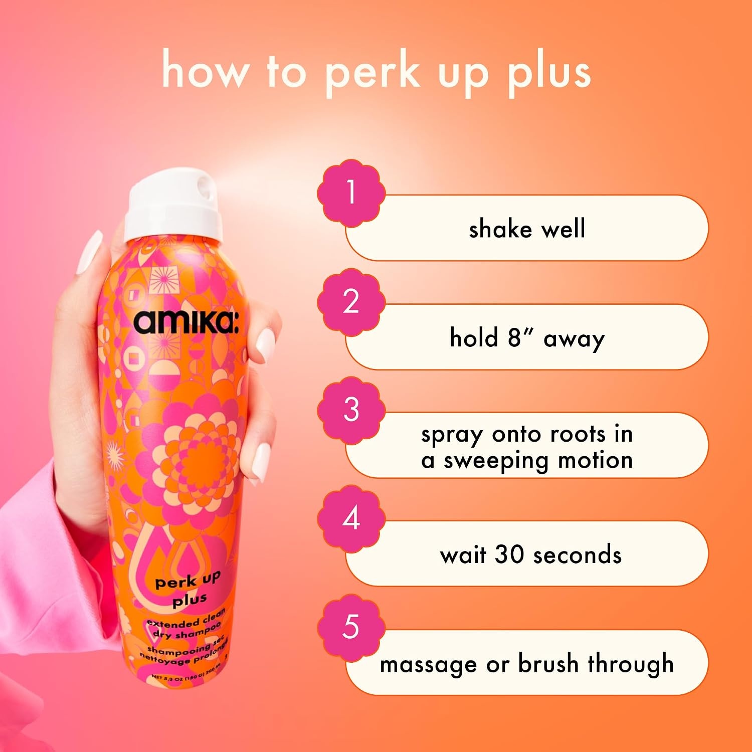 image:imageAmika perk up plus extended clean dry shampoo53 Ounce Pack of 1