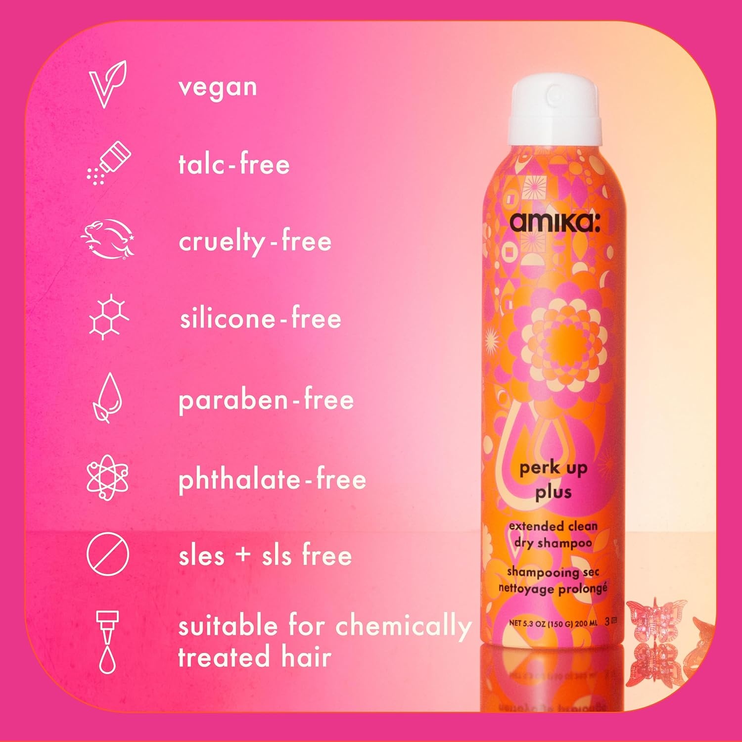 image:imageAmika perk up plus extended clean dry shampoo95 Ounce Pack of 1