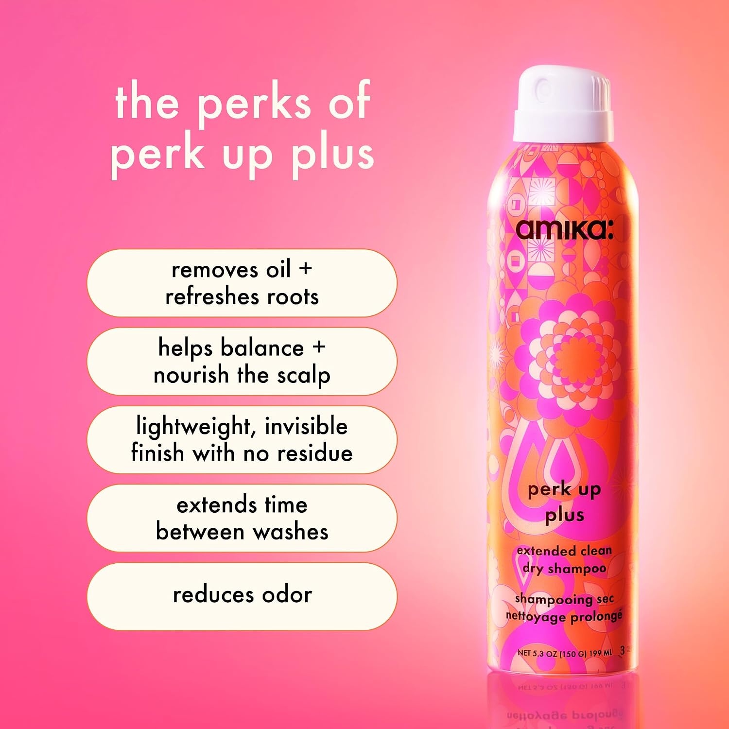image:imageAmika perk up plus extended clean dry shampoo95 Ounce Pack of 1