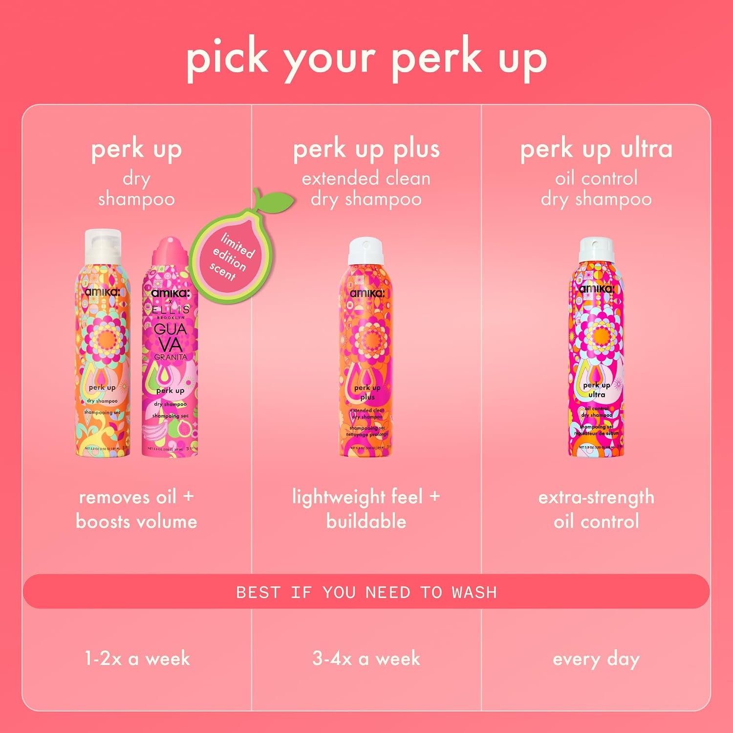 image:imageAmika perk up talcfree dry shampooguava granita