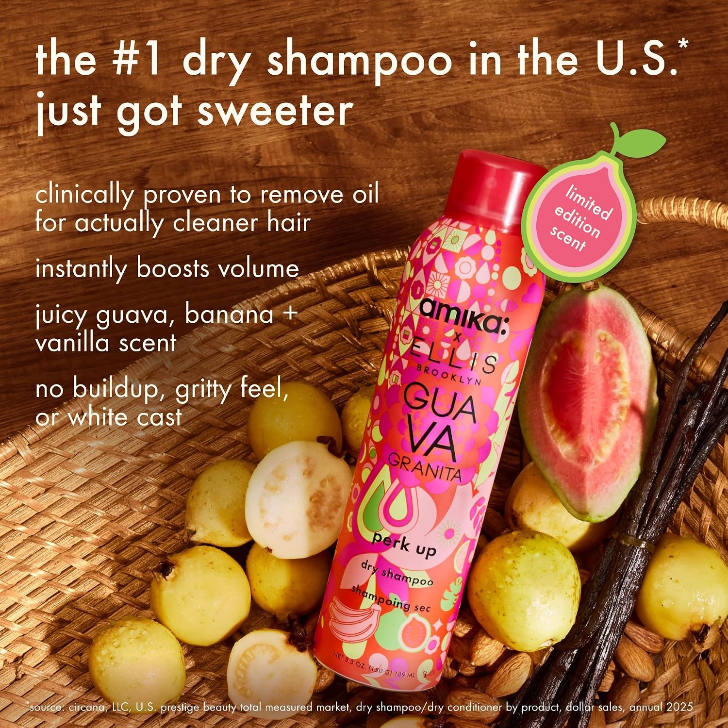 image:imageAmika perk up talcfree dry shampooguava granita