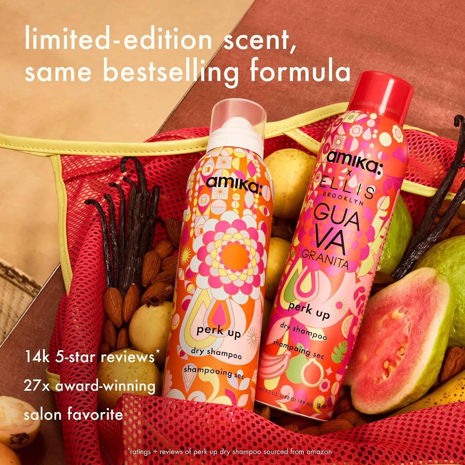 image:imageAmika perk up talcfree dry shampooguava granita