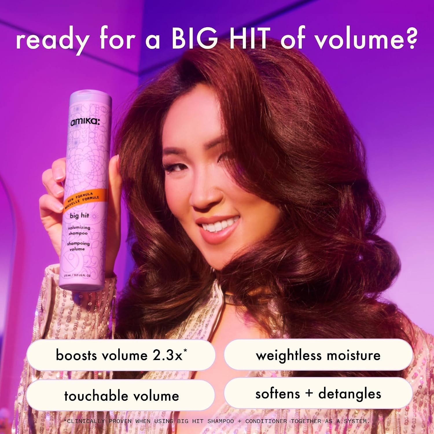 image:imageamika big hit volumizing conditioner338 Fl Oz Pack of 1