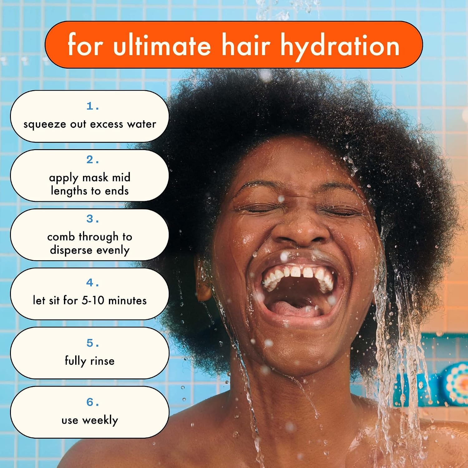 image:imageamika hydro rush intense moisture mask with hyaluronic acid8 Fl Oz Pack of 1