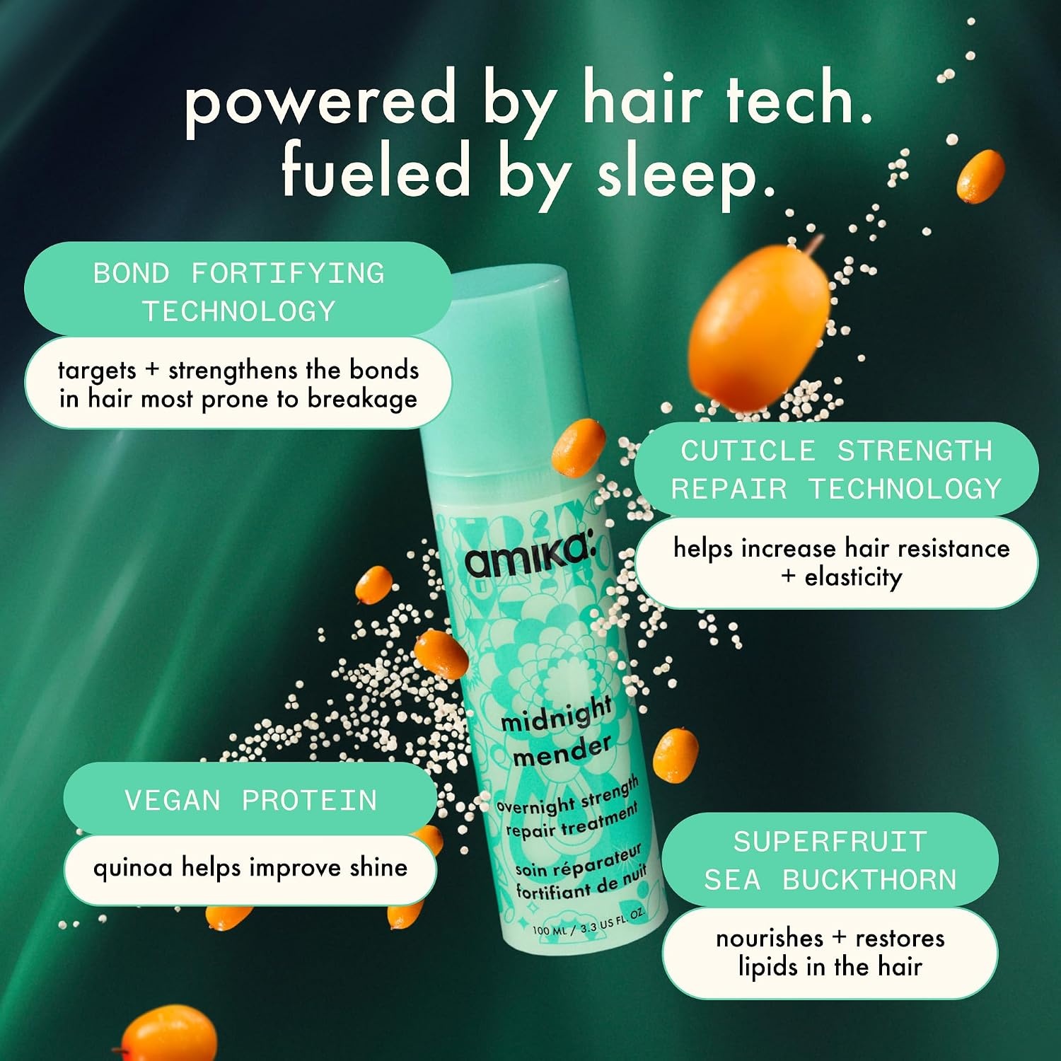 image:imageamika midnight mender overnight strength repair treatment mask