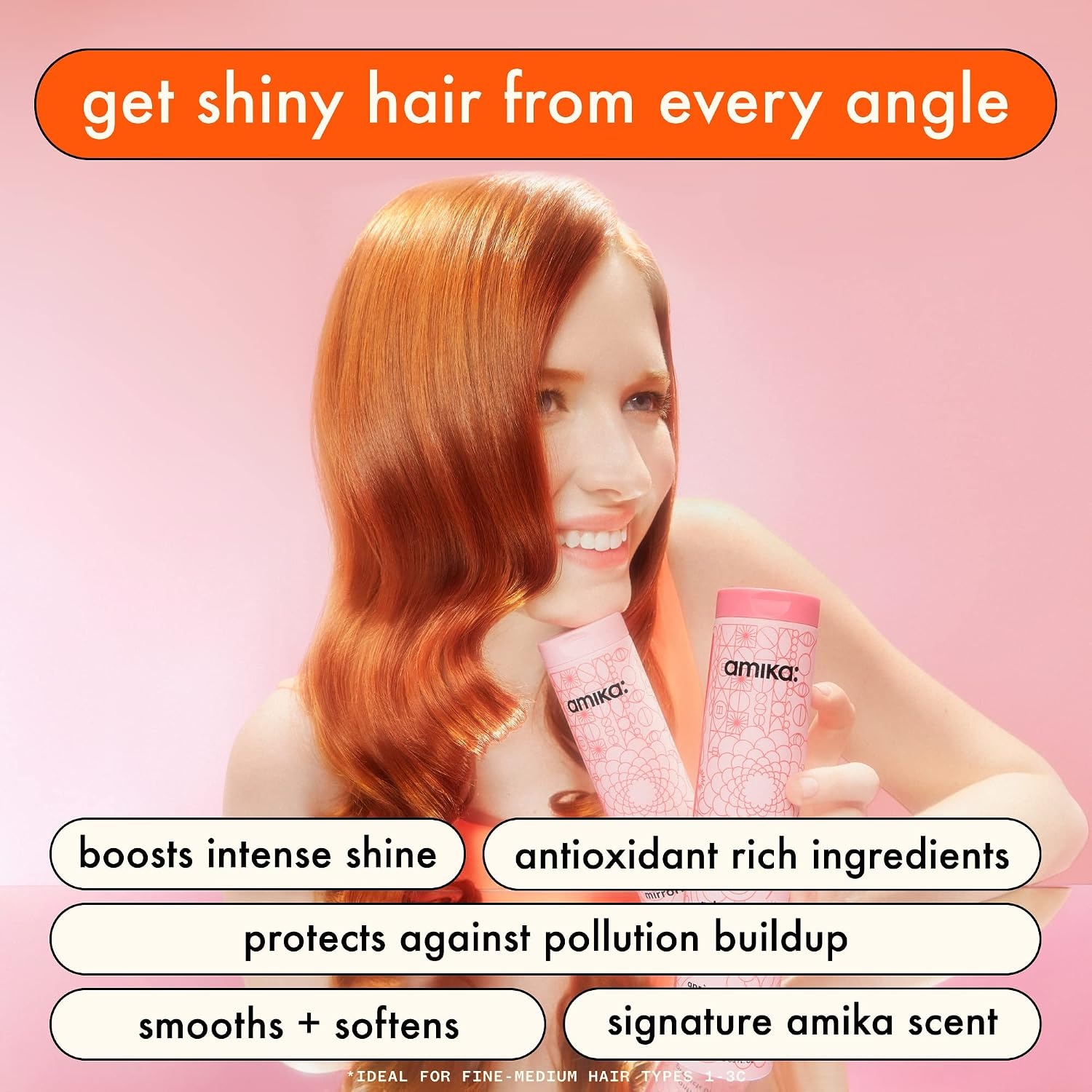 image:imageamika mirrorball high shine protect antioxidant conditioner338 Fl Oz Pack of 1