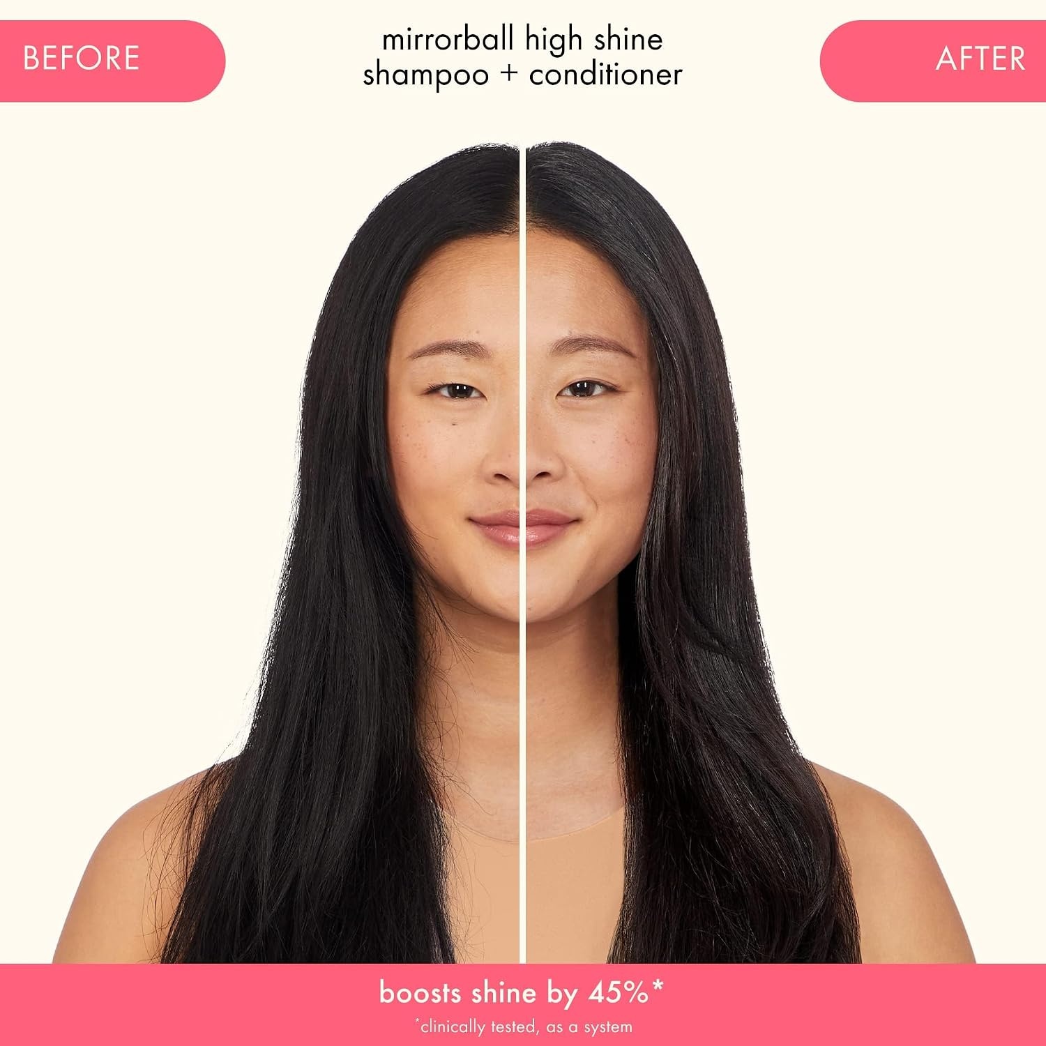 image:imageamika mirrorball high shine protect antioxidant shampoo