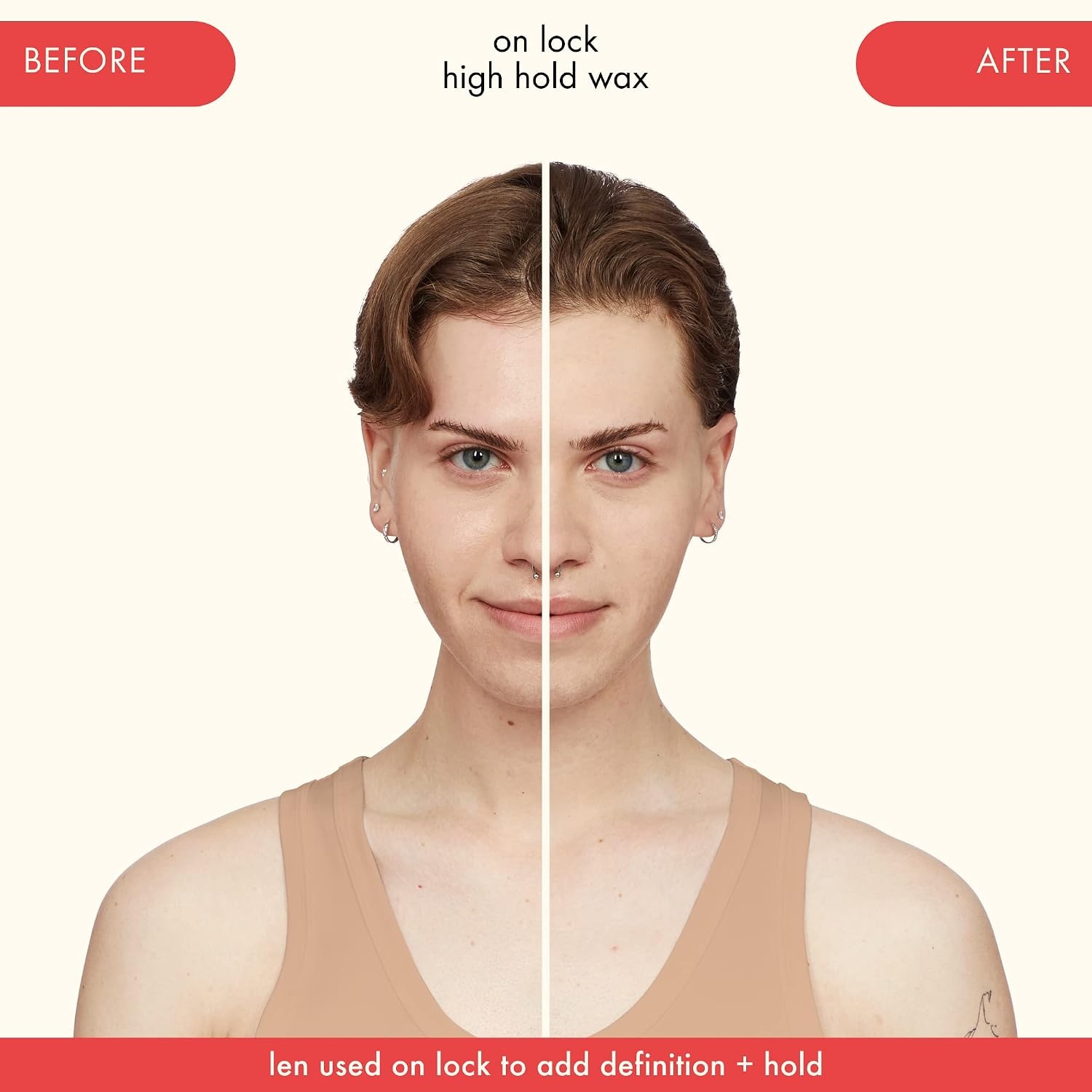 image:imageamika on lock high hold hair wax