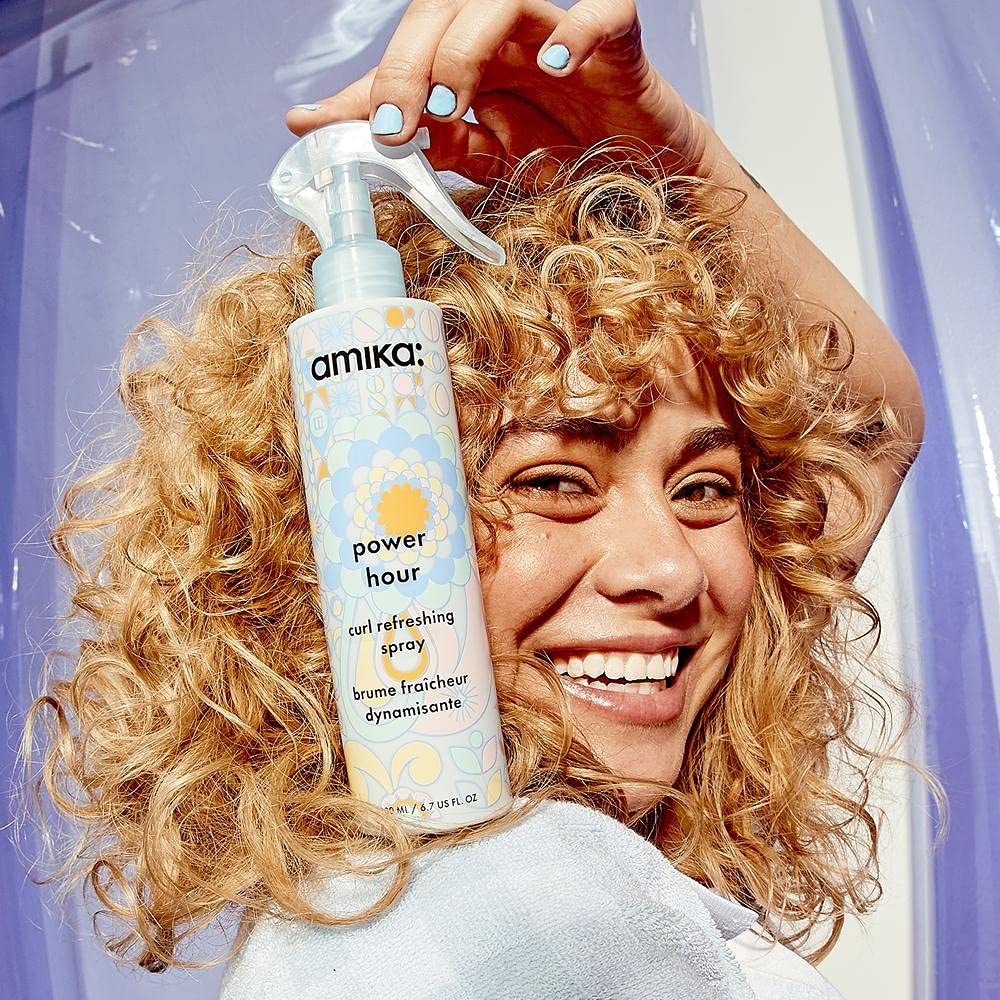 image:imageamika power hour curl refreshing spray