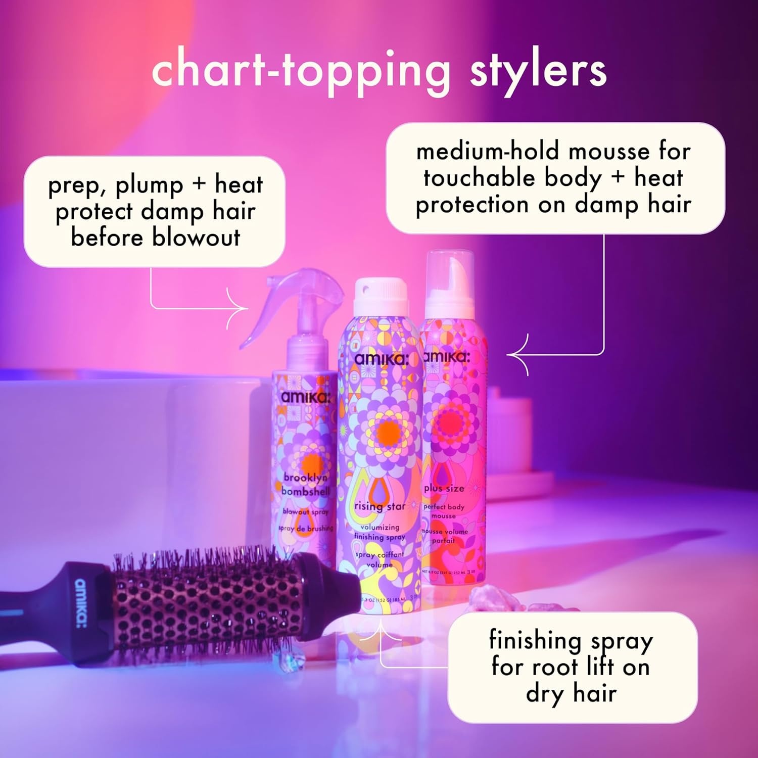 image:imageamika rising star volumizing finishing spray18 Ounce Pack of 1