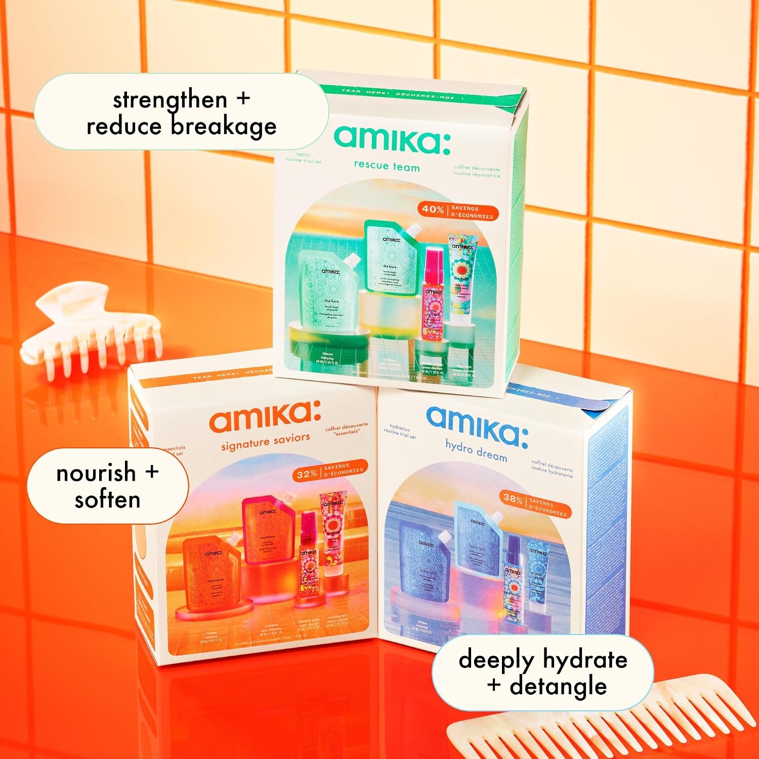 image:imageamika signature saviors essential trial set