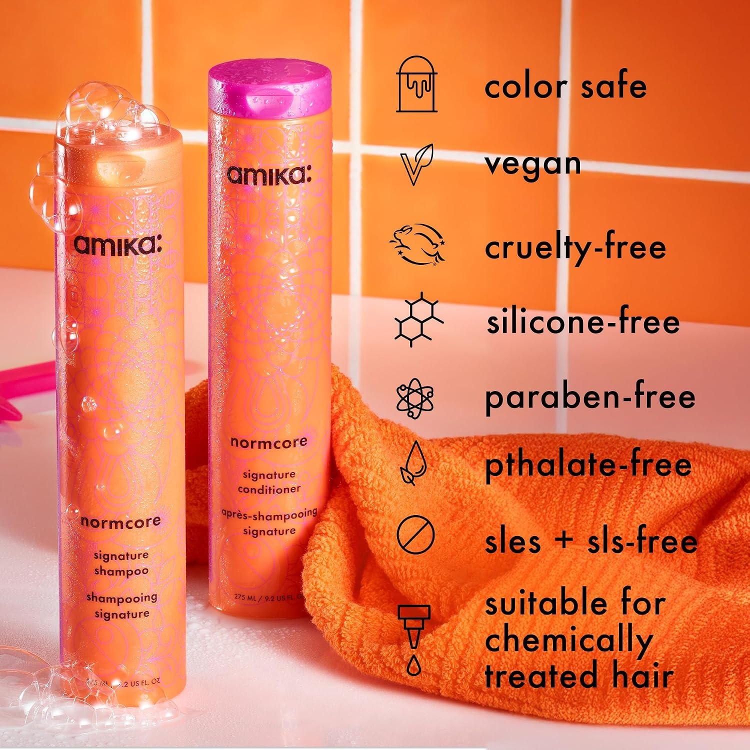 image:imageamika soft strand stars nourishing wash care set