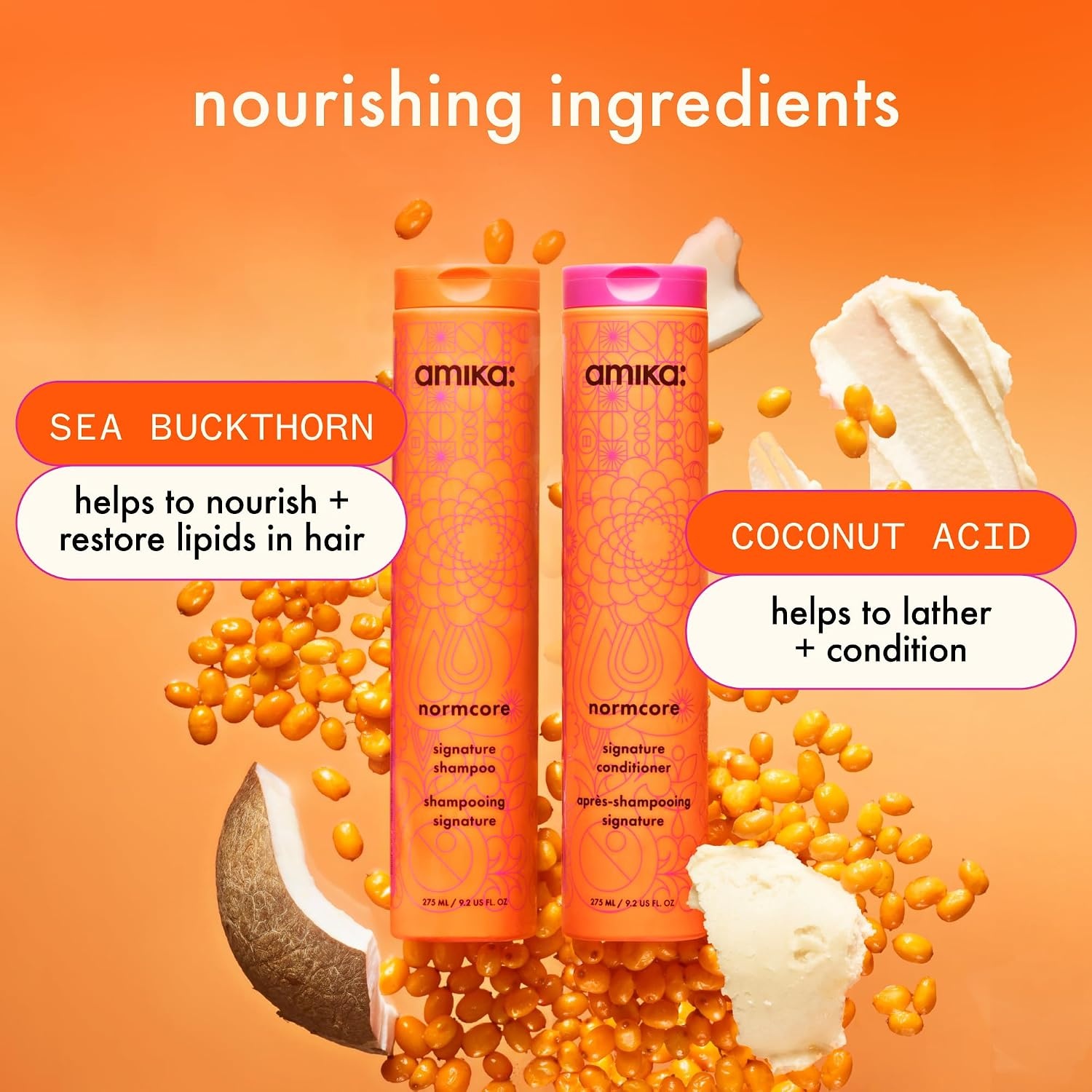 image:imageamika soft strand stars nourishing wash care set