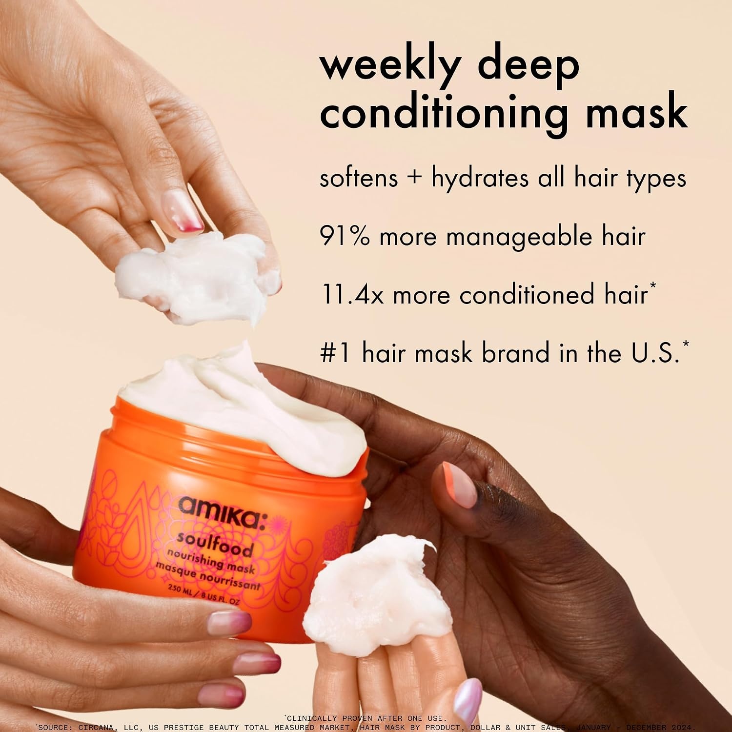 image:imageamika soulfood nourishing mask33 Fl Oz Pack of 1
