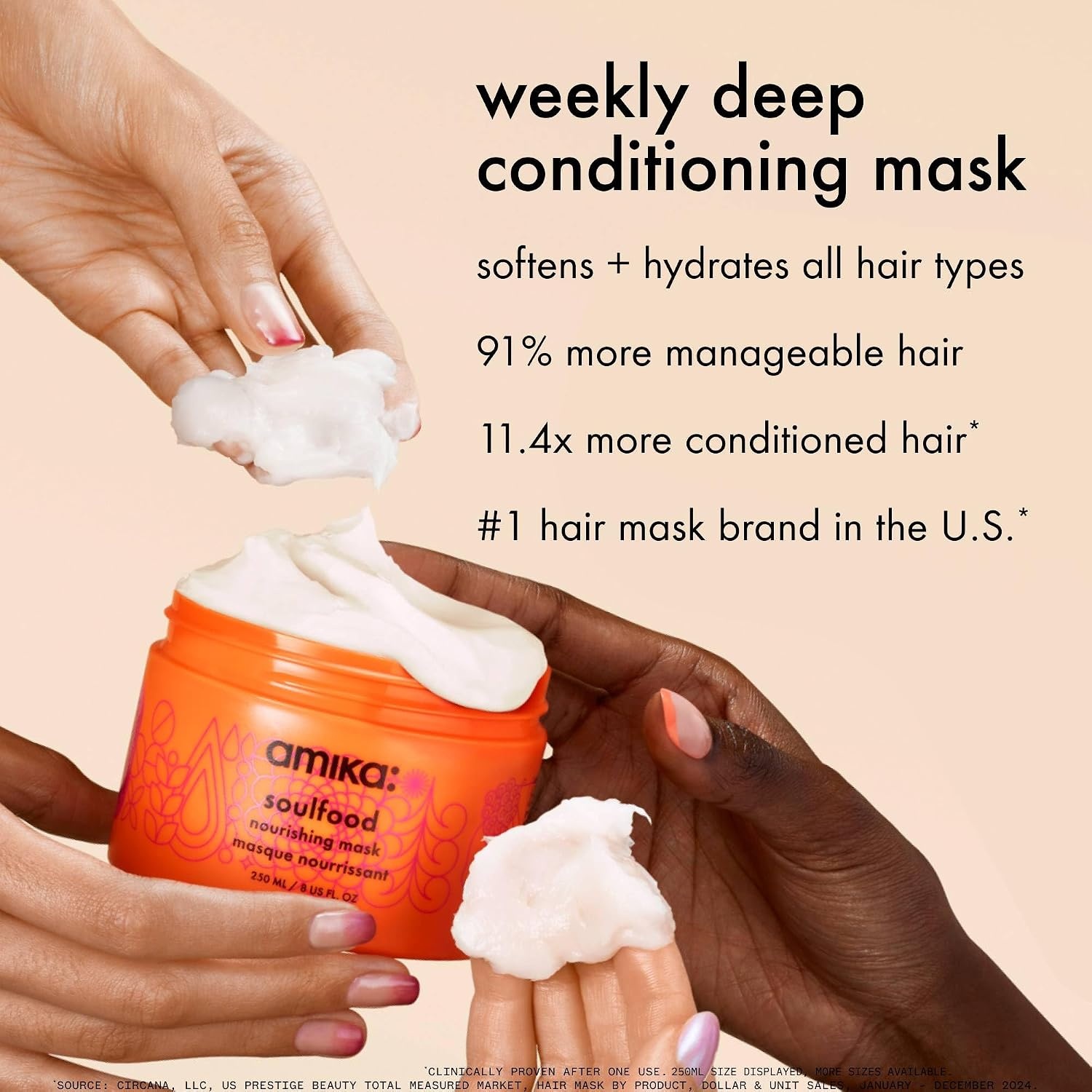 image:imageamika soulfood nourishing mask8 Fl Oz Pack of 1