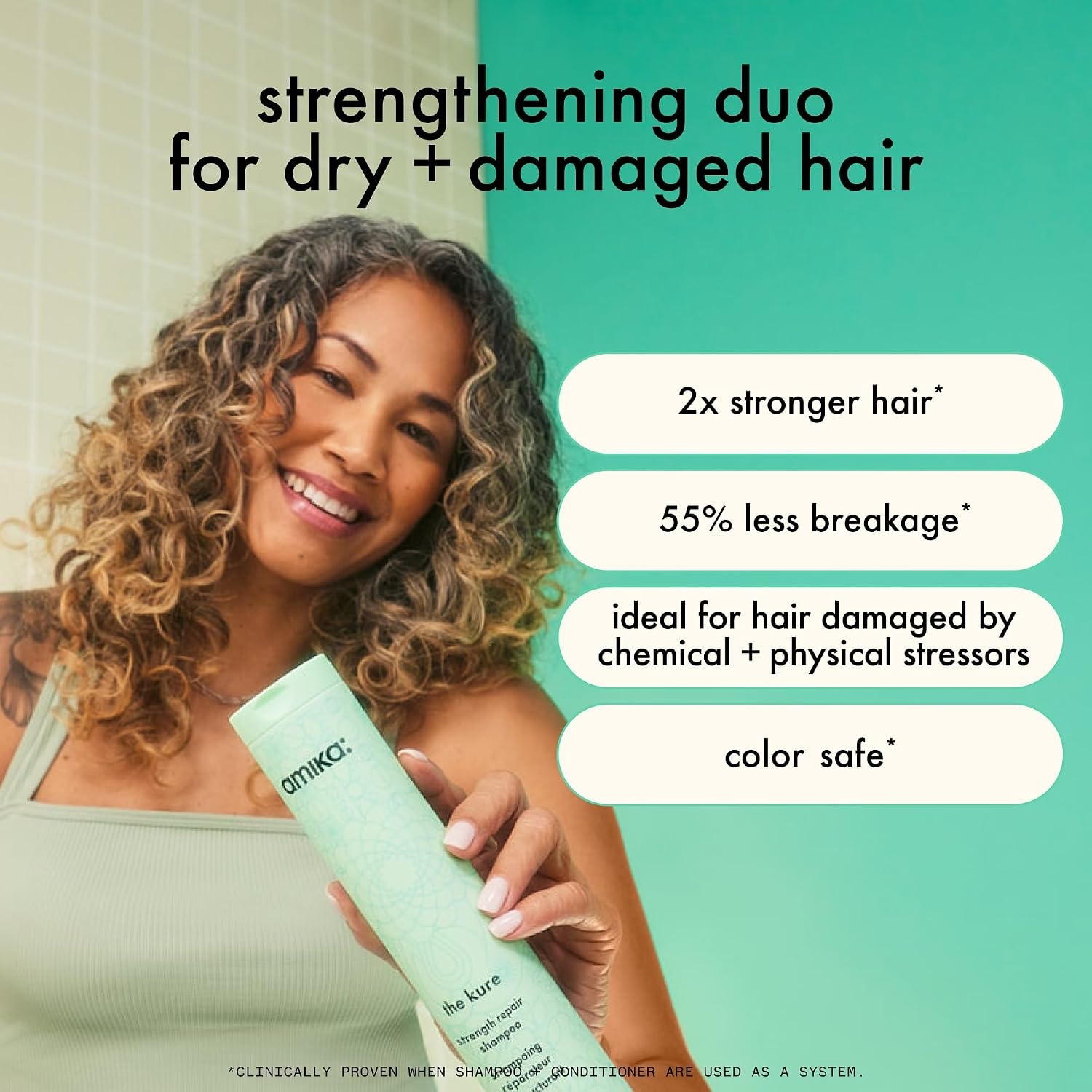 image:imageamika the kure strength repair conditioner92 Fl Oz Pack of 1