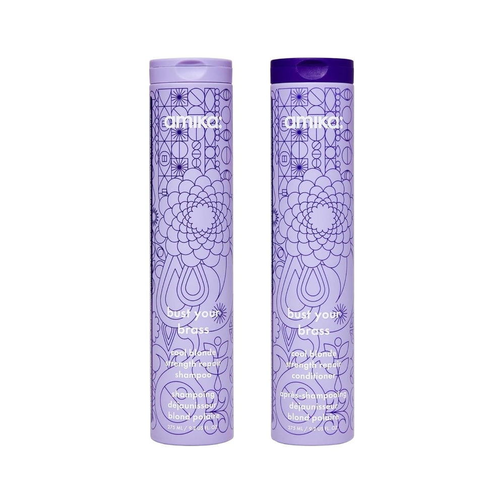 image:imageamika bust your brass cool blonde strength repair shampoo92oz bundle