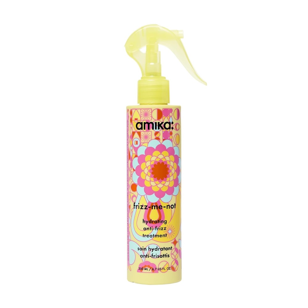 image:imageamika frizzmenot hydrating antifrizz treatment 60ml lightweight hydrating spray for medium to thick coarse hair types 2a4c humidity heat protection smooth frizz for up to 72 hours67 Fl Oz Pack of 1