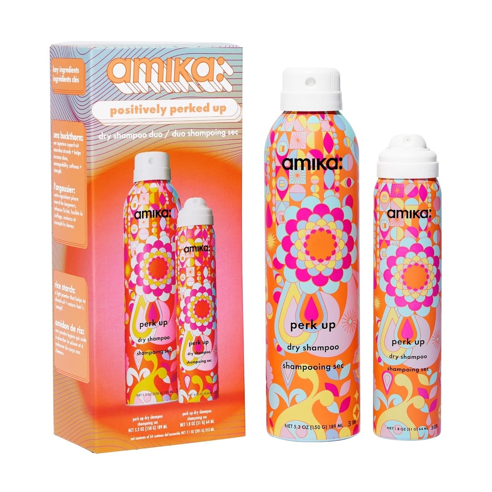 image:imageamika positively perked up dry shampoo duo gift set for refreshing hair between wash days
