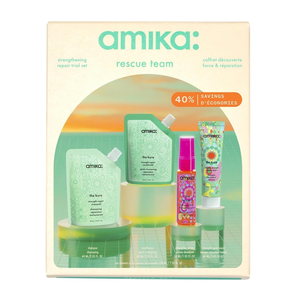 image:imageamika rescue team hair routine trial set