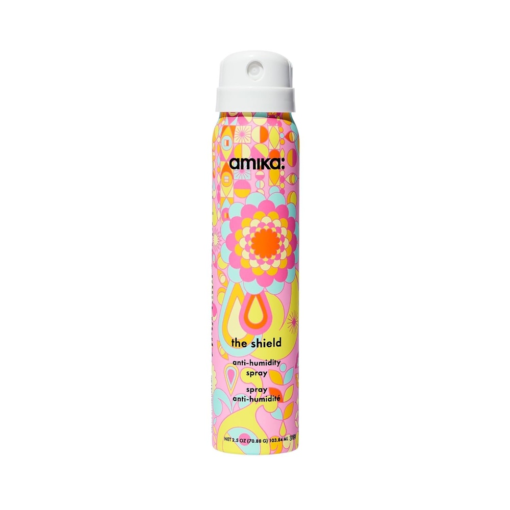 image:imageamika the shield antihumidity spray lightweight invisible heat protection spray contains UV filters for smooth frizz free hair25 Ounce Pack of 1