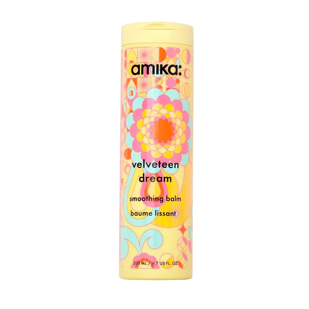 image:imageamika velveteen dream smoothing balm tames frizzy hair styling cream with heat protection amp UV filters