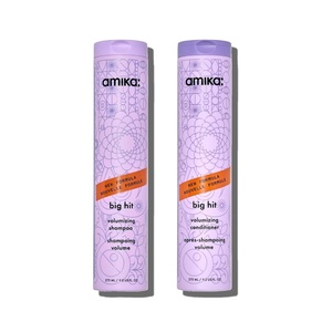 amika big hit volumizing shampoo(9.2oz – bundle)