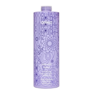 amika bust your brass cool blonde strength repair conditioner, 1000ml