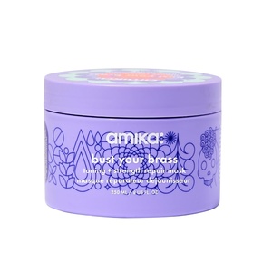 amika bust your brass toning + strength repair mask(8 Fl Oz (Pack of 1))