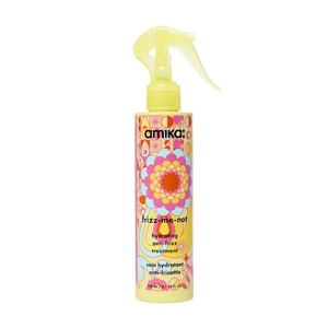 amika frizz-me-not hydrating anti-frizz treatment, 60ml | lightweight hydrating spray for medium to thick coarse hair types 2a-4c, humidity + heat protection, smooth frizz for up to 72 hours(6.7 Fl Oz (Pack of 1))